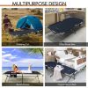 Extra Wide Folding Camping Bed with Carry Bag and Storage Bag