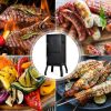 Vertical 2-Tier Outdoor Barbeque Grill with Temperature Gauge