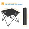 Foldable Camping Table Portable Picnic Table Lightweight Travel Desk