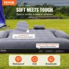 VEVOR Truck Bed Air Mattress, for 6-6.5 ft Full Size Truck Beds, Inflatable Air Mattress Camping Bed with 12V Air Pump 2 Pillows, Carry Bag