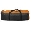 Camping Tent 6 Persons Gray and Orange