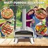 Portable Stainless Steel Outdoor Pizza Oven with 12 Inch Pizza Stone