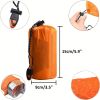 Life Tent Emergency Survival Shelter; 2 Person Emergency Tent; Emergency Shelter; Tube Tent; Survival Tarp - Includes Survival Whistle - Waterproof Th