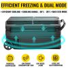 VEVOR Portable Car Freezer, 100 Quart Portable Refrigerator Freezer, 95L Dual Storage Zone Camping Freezer, -4¬∞F~68¬∞F 12 Volt Fridge Freezer