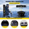 VEVOR 2-3 Person Ice Fishing Shelter, Pop-Up Portable Insulated Ice Fishing Tent, Waterproof Oxford Fabric