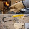 Heat/Fire Resistant Mittens Outdoor Warm Gloves for BBQ Oven Fireplace