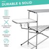 Foldable Outdoor BBQ Table Grilling Stand