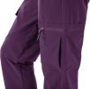 Rdruko Women's Hiking Work Pants Waterproof Quick Drying UPF 50+Travel Camping Work Pants Zipper Pocket