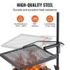 VEVOR Swivel Campfire Grill, Fire Pit Grill Grate over Fire Pits, Heavy Duty Steel Grill Grates, 360¬∞ Adjustable Open Fire Outdoor Cooking Equipment