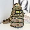 Multi-pocket Crossbody Camouflage Bag for Outdoor Camping Hiking